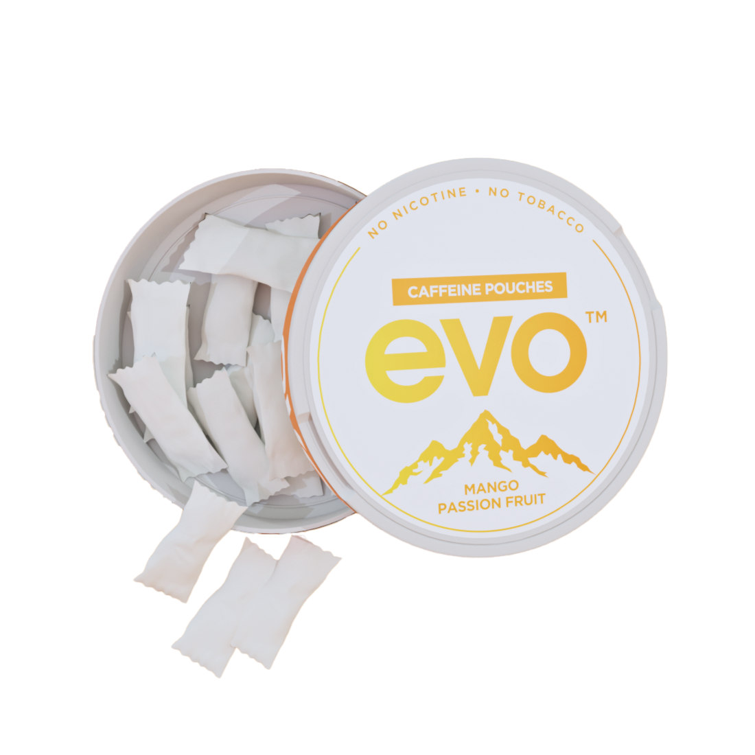 EVO CAFFEINE POUCH - MANGO PASSION FRUIT