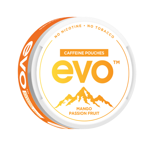 EVO CAFFEINE POUCH - MANGO PASSION FRUIT