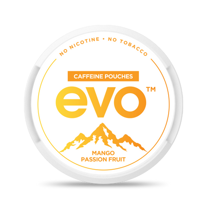EVO CAFFEINE POUCH - MANGO PASSION FRUIT